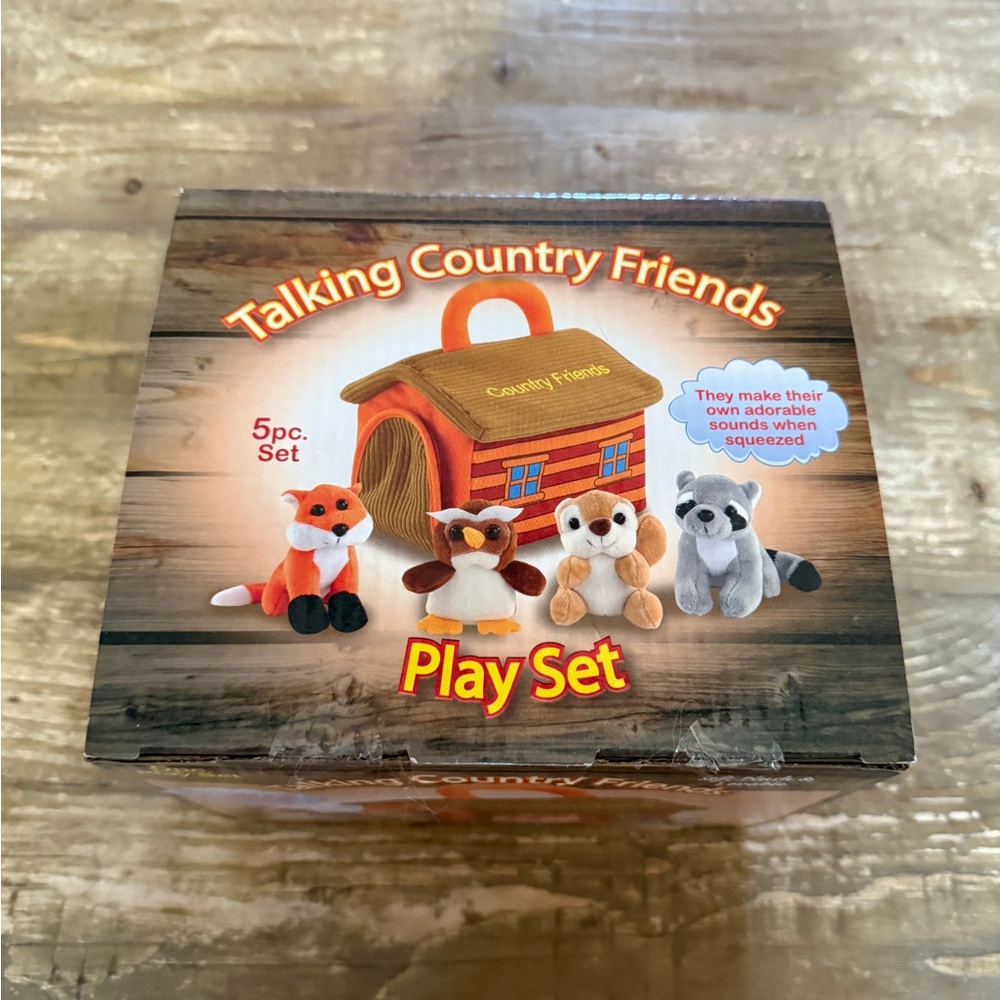 Animal Plush Play Set